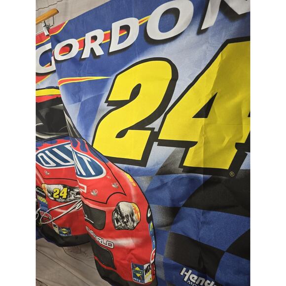 Jeff Gordon # 24 DUPONT DOUBLE SIDED 3ft x 5ft FLAG Banner NASCAR Racing 2006 - Picture 4 of 14